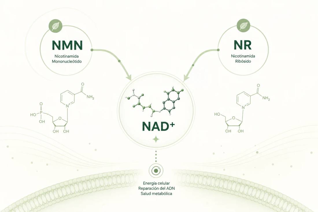 NMN vs NR: ¿cuál precursor de NAD+ te conviene?
