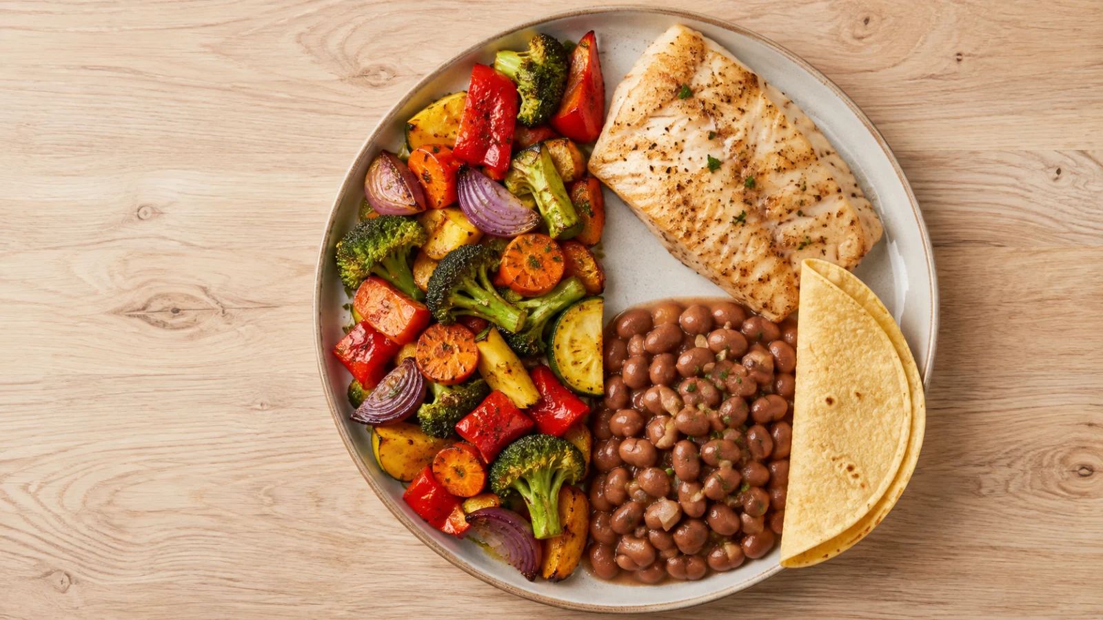 El plato de la longevidad: cómo comer para envejecer bien