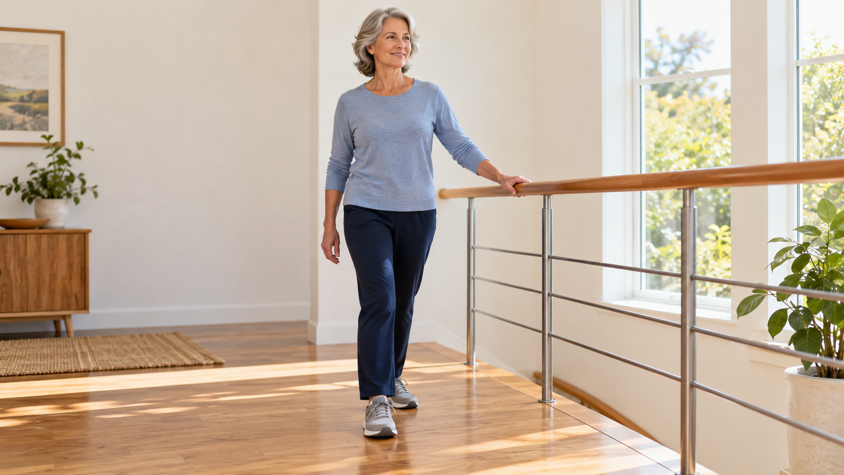 El equilibrio también se practica: empieza después de los 50